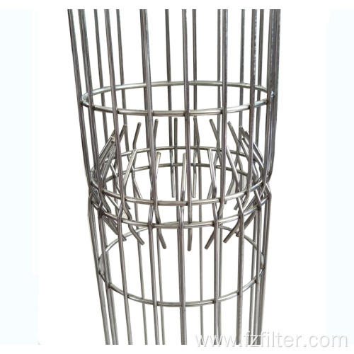 Claw joint round bag cages